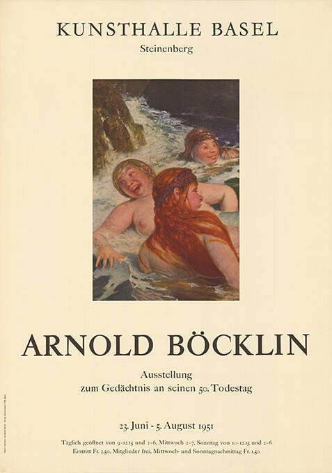 Arnold Böcklin, Kunsthalle Basel