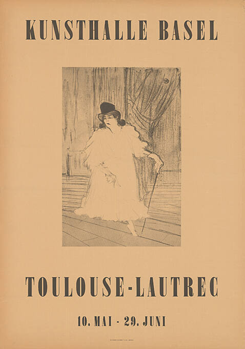 Toulouse-Lautrec, Kunsthalle Basel