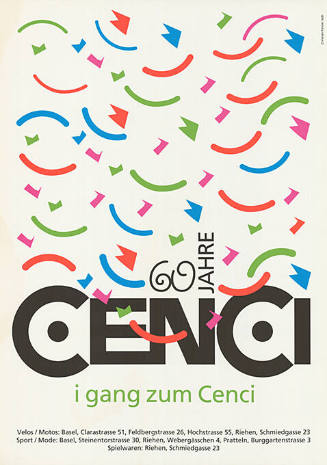 60 Jahre Cenci, i gang zum Cenci