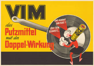 Vim, das Putzmittel mit der Doppel-Wirkung