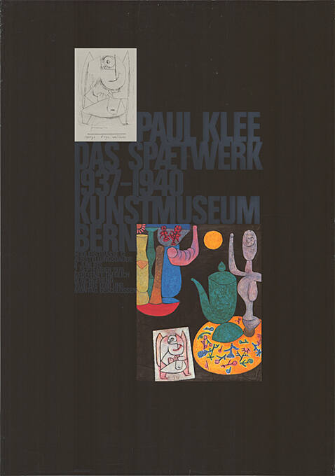 Paul Klee, Das Spätwerk 1937-1940, Kunstmuseum Bern