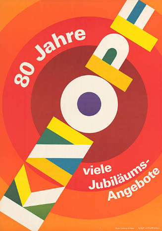 80 Jahre Knopf, viele Jubiläums-Angebote