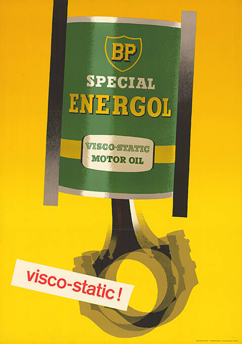 BP, Special Energol, Visco-Static, Motor Oil