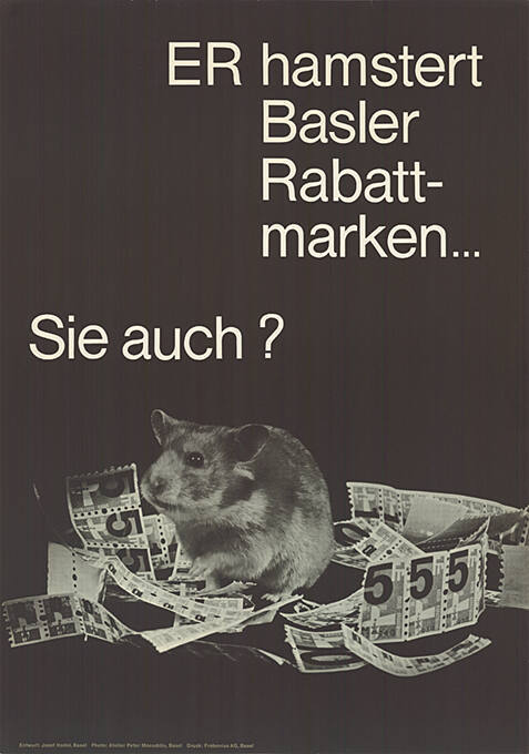 Er hamstert Basler Rabattmarken... Sie auch?