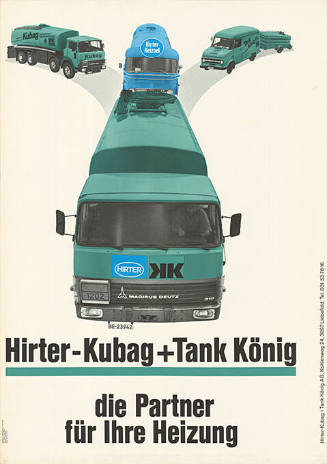 Hirter-Kubag + Tank König, die Partner für Ihre Heizung