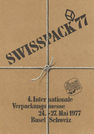 Swisspack 77, 4. Internationale Verpackungsmesse, Basel