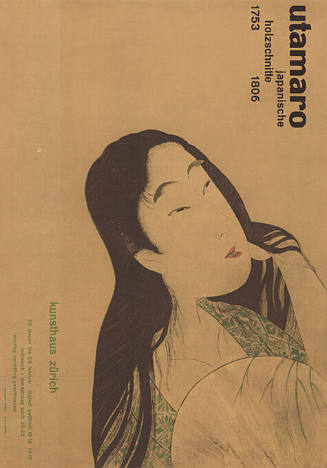 Utamaro, Japanische Holzschnitte, 1753–1806, Kunsthaus Zürich