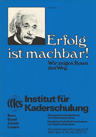 Erfolg ist machbar! IFKS, Institut für Kaderschulung