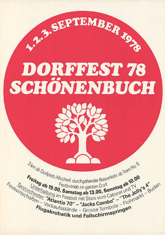 Dorffest 78, Schönenbuch