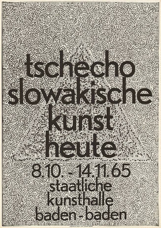 Tschechoslowakische Kunst heute, Staatliche Kunsthalle Baden-Baden