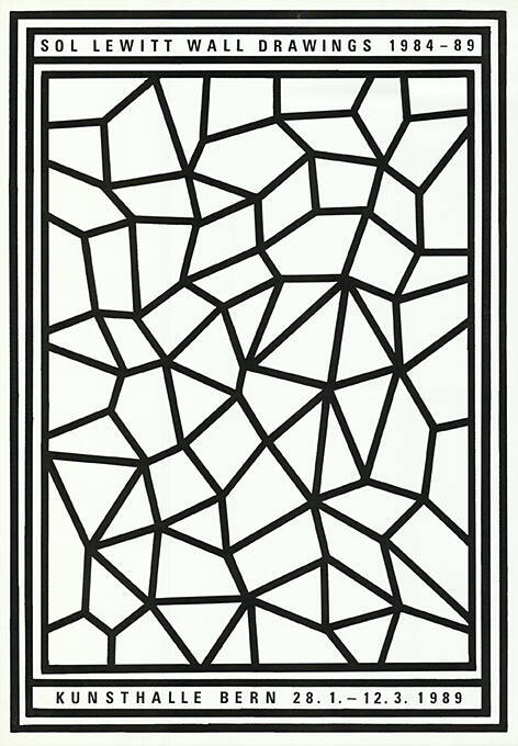 Sol LeWitt, Wall Drawings 1984–89, Kunsthalle Bern