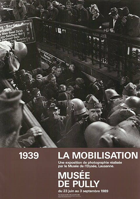 1939, La Mobilisation, Musée de Pully