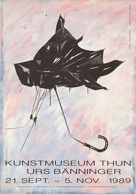 Urs Bänninger, Kunstmuseum Thun