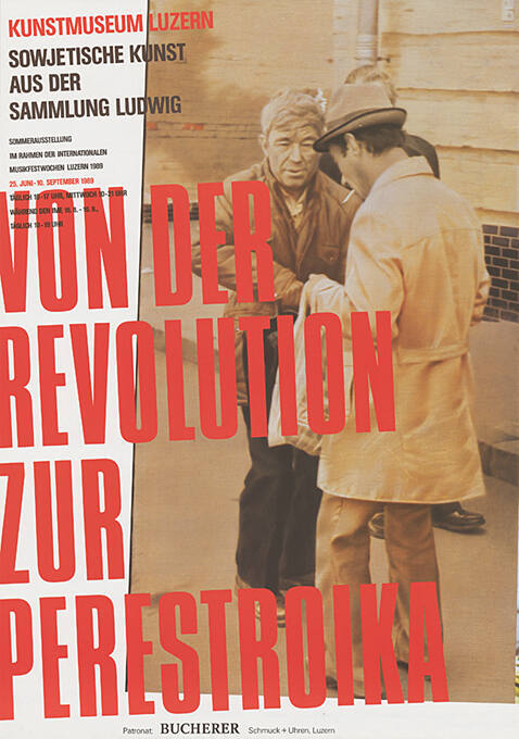 Von der Revolution zur Perestroika, Sowjetische Kunst aus der Sammlung Ludwig, Kunstmuseum Luzern