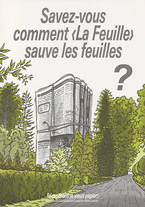 Savez-vous comment ‹La Feuille› sauve les feuilles?