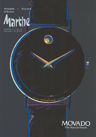 Movado, The Museum Watch, Marthe, Neuchâtel