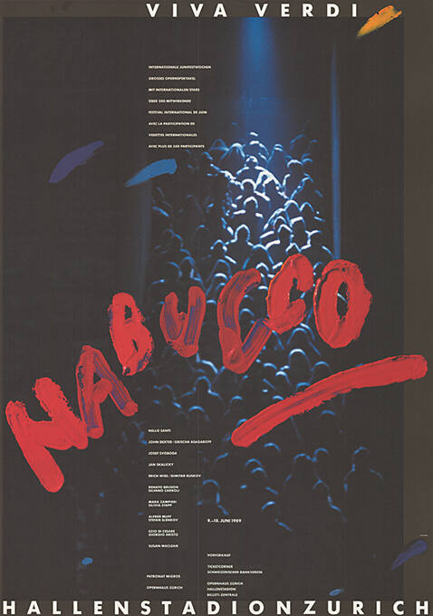 Nabucco, Hallenstadion Zürich