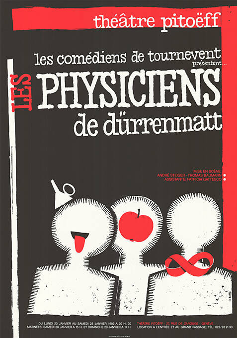 Les Physiciens de Dürrenmatt, Théâtre Pitoëff