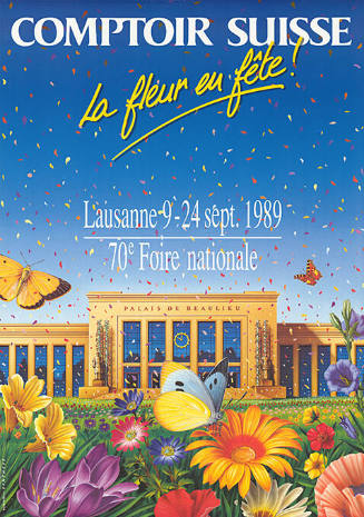 Comptoir Suisse, La fleur en fête, 70ᵉ Foire Nationale