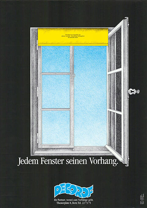 Jedem Fenster seinen Vorhang. Decorof