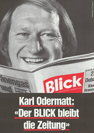 Karl Odermatt: «Der Blick bleibt die Zeitung»