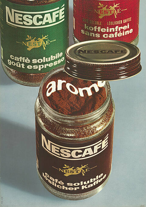 Nescafé, Arome