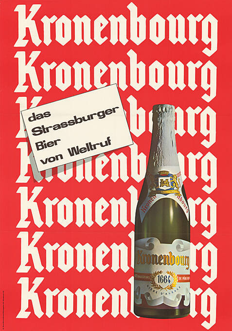 Kronenbourg, Das Strassburger Bier von Weltruf