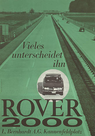 Vieles unterscheidet ihn, Rover 2000