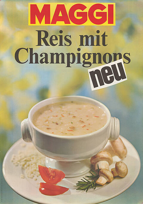 Maggi, Reis mit Champignons, Neu