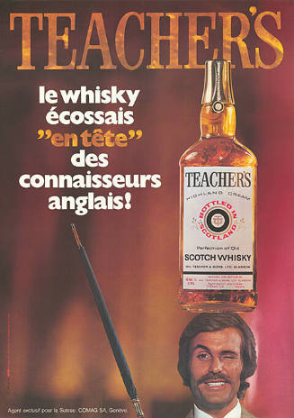 Teacher’s, le whisky écossais “en tête” des conaisseurs anglais!