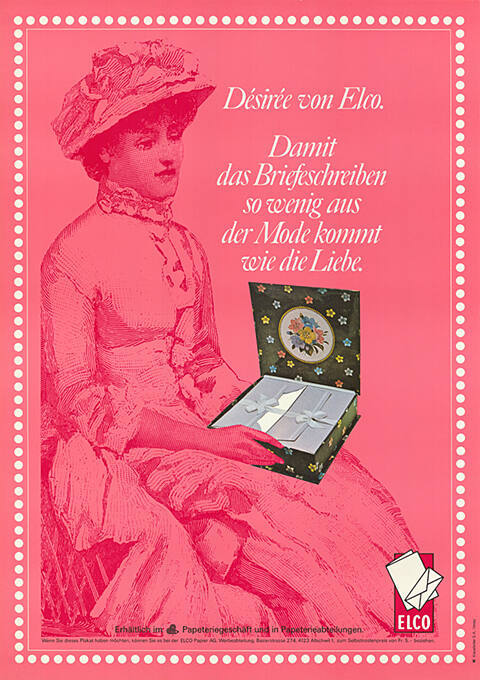 Désirée von Elco. Damit das Briefeschreiben so wenig aus der Mode kommt wie die Liebe.