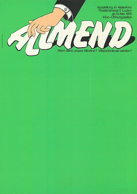 Allmend, Atelierkino, Luzern