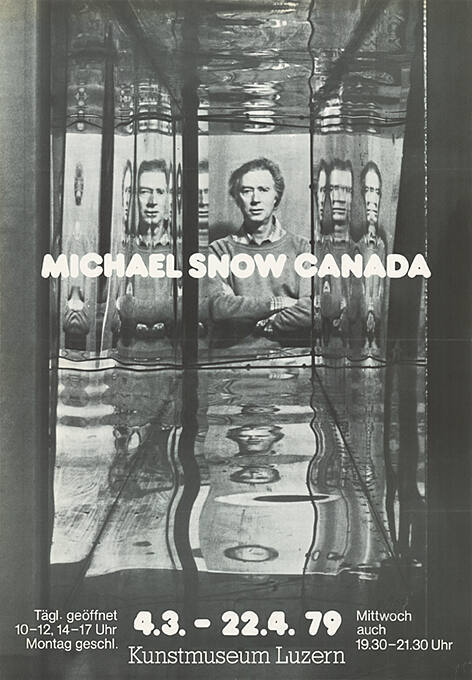 Michael Snow, Canada, Kunstmuseum Luzern