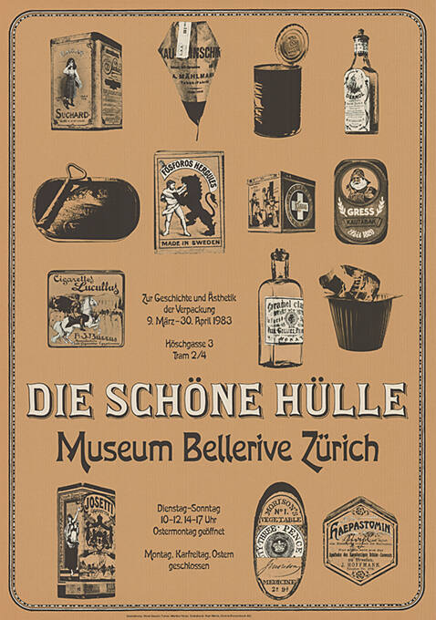 Die schöne Hülle, Museum Bellerive Zürich