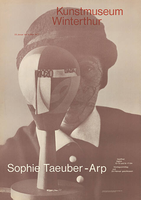 Sophie Taeuber-Arp, Kunstmuseum Winterthur