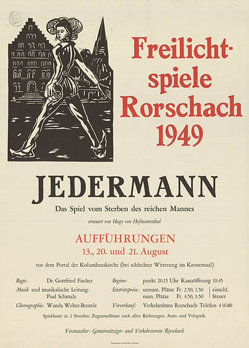 Jedermann, Freilichtspiele Rorschach