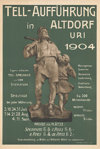 Tell-Aufführung in Altdorf, Uri