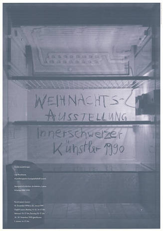 Weihnachts-Ausstellung Innerschweizer Künstler 1990, Kunstmuseum Luzern