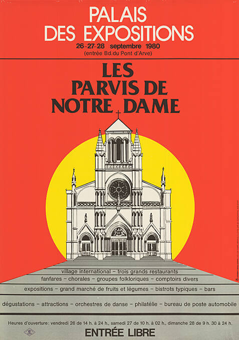 Les parvis de Notre Dame, Palais des expositions, Genève