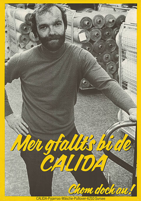 Mer gfallt’s bi de Calida. Chom doch au!