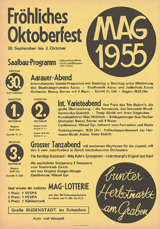 MAG 1955, Fröhliches Oktoberfest