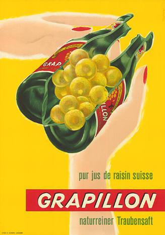 Grapillon, pur jus de raisin suisse, Reiner Traubensaft