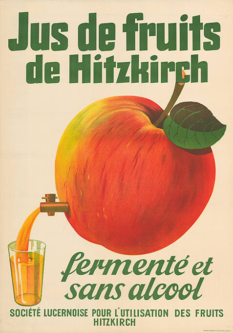 Jus de fruits de Hitzkirch, fermenté et sans alcool