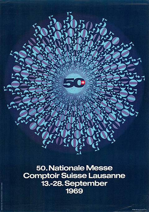 50. Nationale Messe, Comptoir Suisse, Lausanne