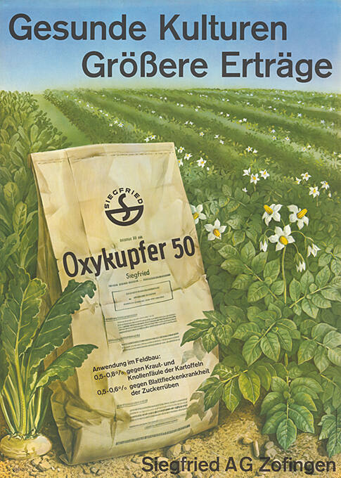 Gesunde Kulturen, Grössere Erträge, Oxykupfer 50, Siegfried AG, Zofingen