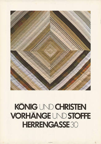 König und Christen, Vorhänge und Stoffe, Herrengasse 30