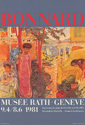 Bonnard, Musée Rath, Genève