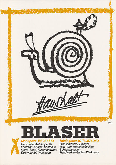 Haushalt, Blaser