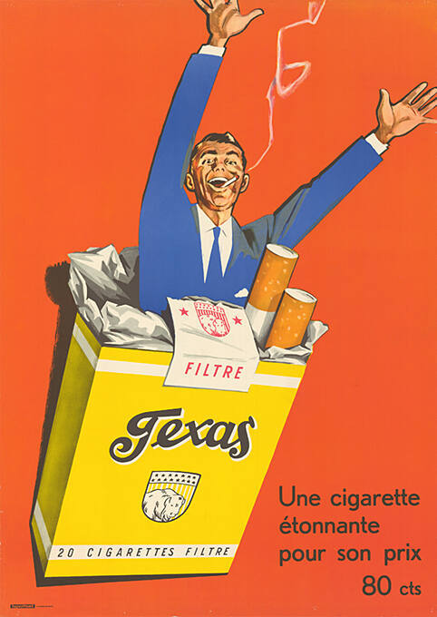 Texas, Une cigarette étonnante pour son pris, 80 cts