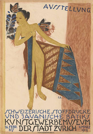 Ausstellung, Schweizerische Stoffdrucke und javanische Batiks, Kunstgewerbemuseum der Stadt Zürich